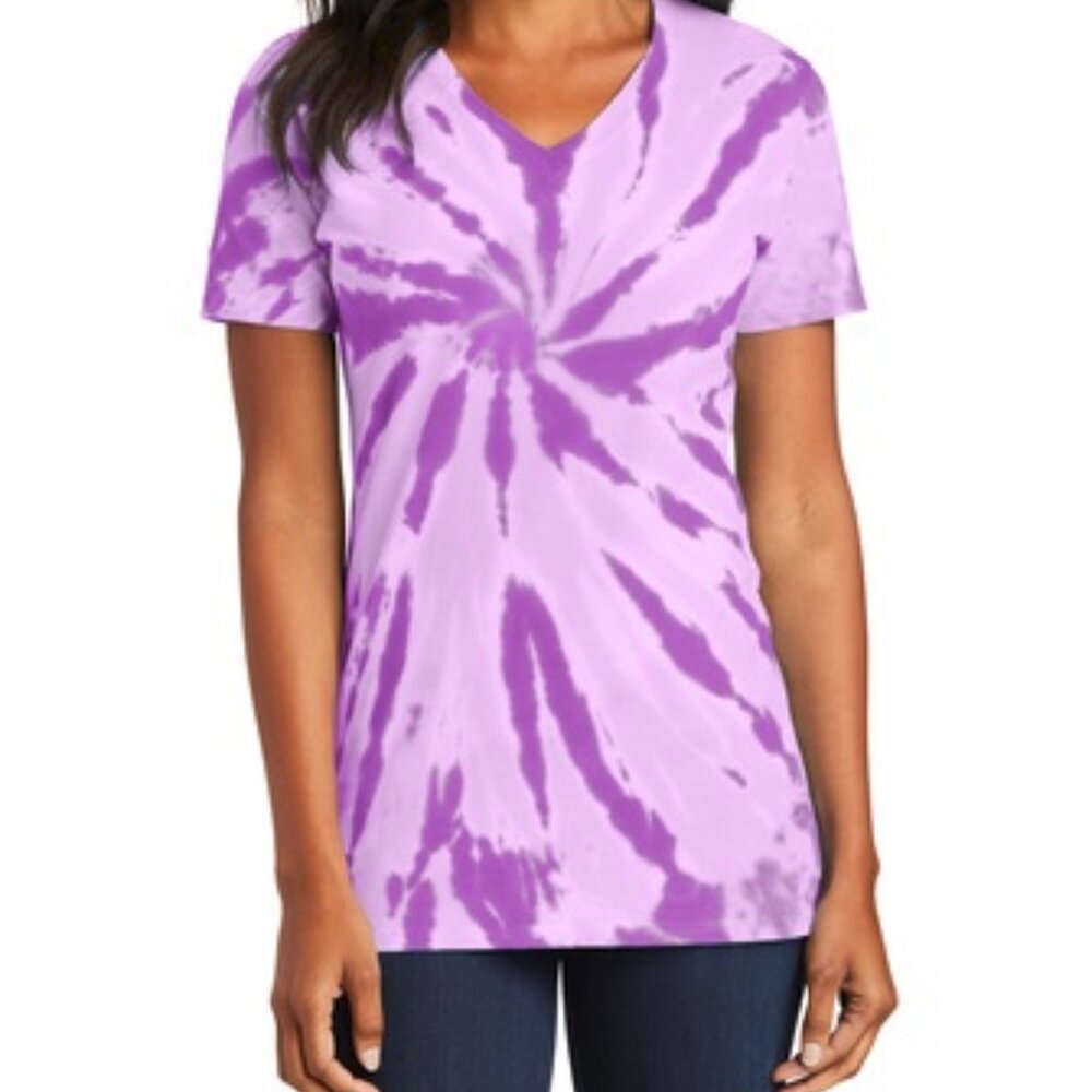 NWT Port & Company Womens Ladies 100% Cotton T-Shirt Short Sleeve Size Large